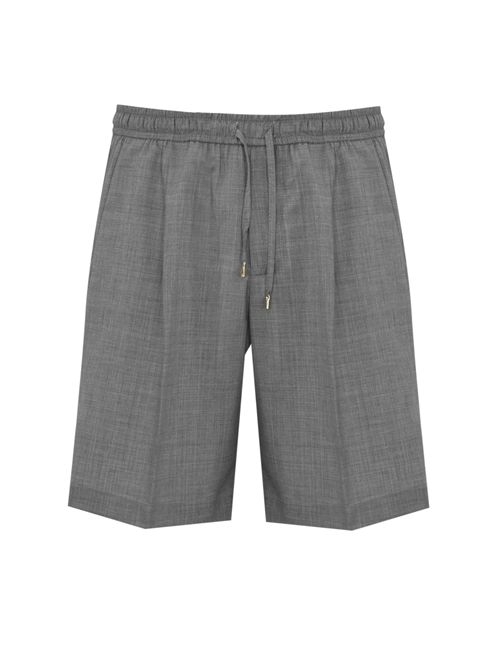 Bermuda Molokaip in lana Grigio BRIGLIA | MOLOKAIP 32513200060